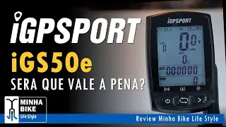 IGS50E GPS para Bike | Ciclocomputador IGPSPORT - Minha Bike Life Style