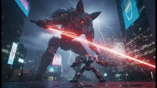 Meow & Rusty Save the City from the Fox Gang | Robot Action Story