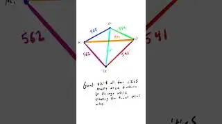 Hamiltonian circuits and the traveling salesman problem! #math #stem #travelingsalesman