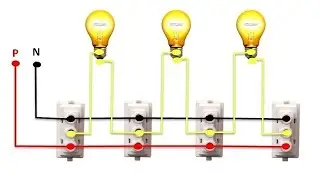Tunnel Wiring Connection Diagram | Two Way Switch Connection |