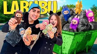 ENCONTRAMOS UM LABUBU RARO NO LIXO! INACREDITAVEL!!