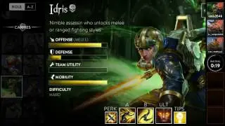 Vainglory blitz match idris build
