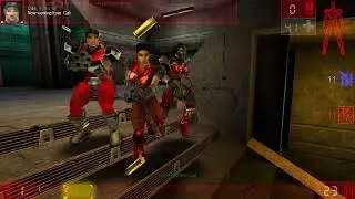 UT99 MBots test run - DM-Tempest (8v8) - Hardcore Adept AAS