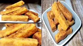 Chicken Bread Sticks Recipe | Easy Snacks Recipe | Bread Finger