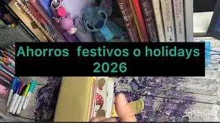 HOLIDAY SAVINGS 2026#cashenvelope #dinero #financialfreedom 