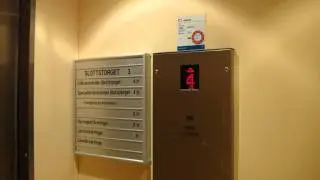 ASEA (Modernized by KONE and Thyssen) Traction elevator @ Slottstorget 3 in Gävle