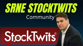 SRNE Stocktwits ( Sorrento Therapeutics) Community