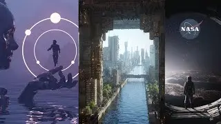 🔴 blender live  - remaking surreal renders in blender