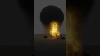 Tried to create a Blast in Blender