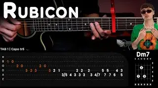 RUBICON - Peso Pluma (REQUINTO + ACORDES) GUITARRA Tutorial | CHORDS