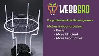 The WebbGro Mobile Trellis scrog