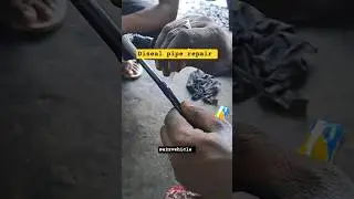 DIESEL PIPE REPAIR TRICKS #automobile #tips #mechanic
