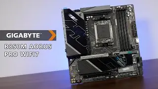 Mid-range micro ATX AM5 motherboard! Gigabyte B850M AORUS PRO WIFI7 Unboxing & Overview