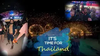 Vlog of Thailand | Episode - 6| First international Vlog | Koh Samui | Chaweng Beach | Fire show