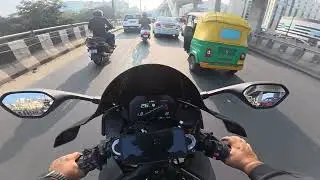 02Feb2026 - BMW S1K Bangalore Biker - Daily Ride - Office To CCD Harlur