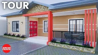 Экскурсия по современному дому площадью 150 м²