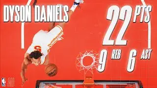DANIELS SCORES SEASON HIGH!