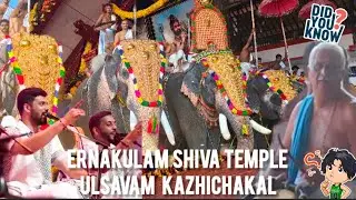 Ernakulam Shiva Temple Pakalpooram 🌞🐘 | Spectacular Final Day Celebrations of Ulsavam 2026