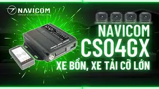 NAVICOM | Lắp đặt đầu ghi gi&aacute;m s&aacute;t chuy&ecirc;n dụng NAVICOM CS04GX tr&ecirc;n xe bồn, xe tải cỡ lớn