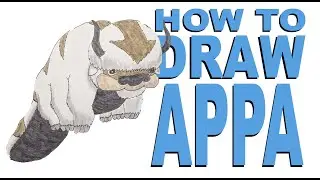 How to draw Appa (Avatar: The Last Airbender)