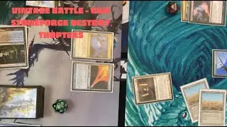 Magic the Gathering - Vintage Battle - Can Stoneforge Destroy Thopters?