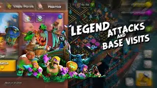 Shorts Stream | Base Visit and Live Legend league Attacks  #coc #clashofclans #supercell #shortlive