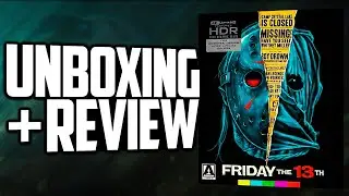 UNBOXING Friday the 13th 2009 Arrow Video Limited Edition 4k!