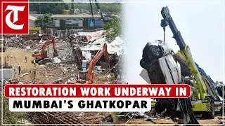 &lsquo;Heavy machinery&hellip;&rsquo;: NDRF engaged in restoration work after hoarding collapse in Mumbai&rsquo;s Ghatkopar