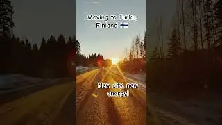 Moving to Turku! 🇫🇮 New city, new energy!#turku #turkufinland #explorefinland #myfinland #suomi