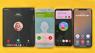 Double WhatsApp incoming Call Fake & Real Samsung Fol, S21,A7/ IPhone xs