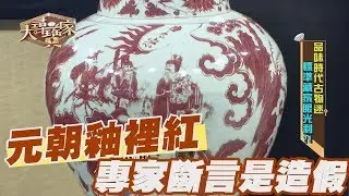 【精華版】元朝釉裡紅 竟遭專家斷言是造假