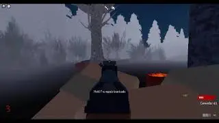 Playing ripoff cod zombies in roblox with soviet music in the backround for some reason.