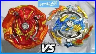COSMO VALKYRIE .11.Et 天 vs ACE DRAGON .St.Ch 斬 - Beyblade Burst ベイブレードバースト