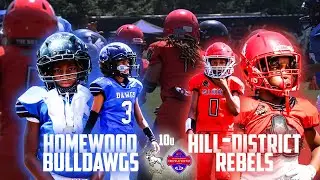 DEFENDING CHAMPS START SEASON STRONG! Homewood vs Hill 10U 2025 SPYAI WK1 Goatme