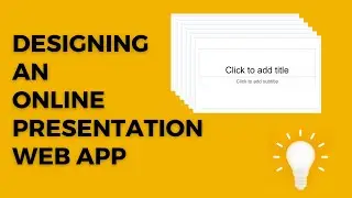 Designing an Online Presentation Web App - Part I (Draggable Div)