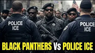 Black PANTHERS Vs US ICE police