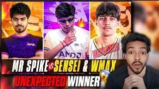 MR SPIKE vs SENSEI & WMAX | 1v1 TDM BATTLE&nbsp;🔥| UNEXPECTED WINNER | FULL REACTION VIDEO