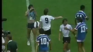 25/06/1986 France v West Germany
