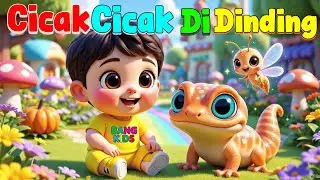 CICAK DI DINDING ANIMASI 3D LUCU DAN IMUT TOKOH SESUAI KESUKAAN ANAK-ANAK,Lagu anak terpopuler 2026