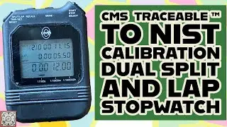 Traceable&trade; Stopwatch, 1995 NIST Calibration (Traceable&trade;) (Stopwatch) (NIST) (Traceable&trade; Stopwatch)