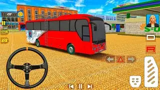 Coach Bus Simulator City Off Road Driving Euro Bus vehicle Driver Android Gameplay