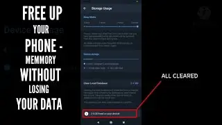 Free up your phone memmory without losting telegram datas | Telegram tips