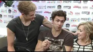 Lawson - Stoke 2012 Live EXCLUSIVE Interview