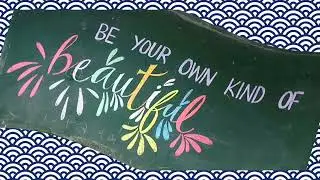 #Inspirational Quotes#calligraphy writing #blackboard writing