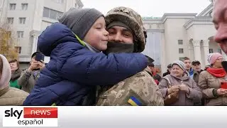 Guerra de Ucrania: lágrimas de alivio y alegría en Jersón liberada