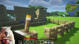 nueva serie con mods de Minecraft Santyland capitulo 5: Terminando las granjas, en busca de animales