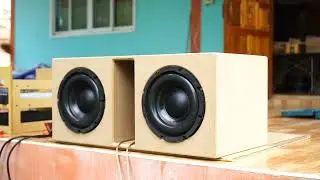 #soundsystem  เบสนุ่มลึกสุดใจ 10 นิ้ว 2 ดอก #diybox  10 inch  platinum x subwoofer #subwoofer  #bass