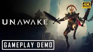 Unawake Gameplay Demo &ndash; First Look at Unreal Engine 5 Dark Fantasy Action