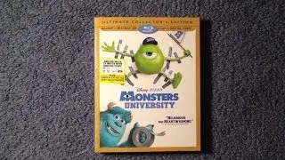 Unboxing Monsters University Blu-Ray 3D/Blu-Ray/DVD/Digital Copy