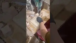 Efficient drilling process for wooden products_#efficiency #drilling #woodworking #woodworking